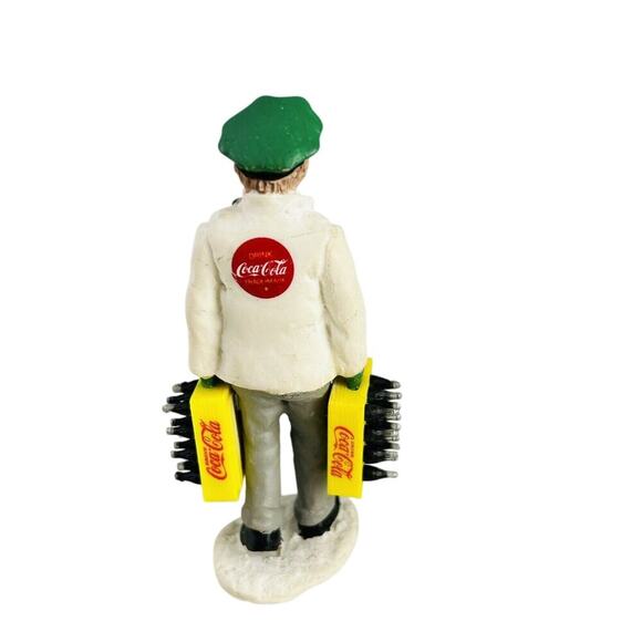 Coca Cola Town Square Stocking up Delivery Man 7980 1992 Collectibles Christmas - Picture 2 of 9
